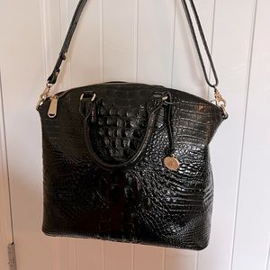 Brahmin Black Duxbury Satchel